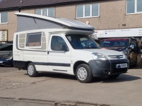 2009 Auto-Sleeper Mezan 2 Berth Pop Top Motorhome Camper Van Peugeot Partner