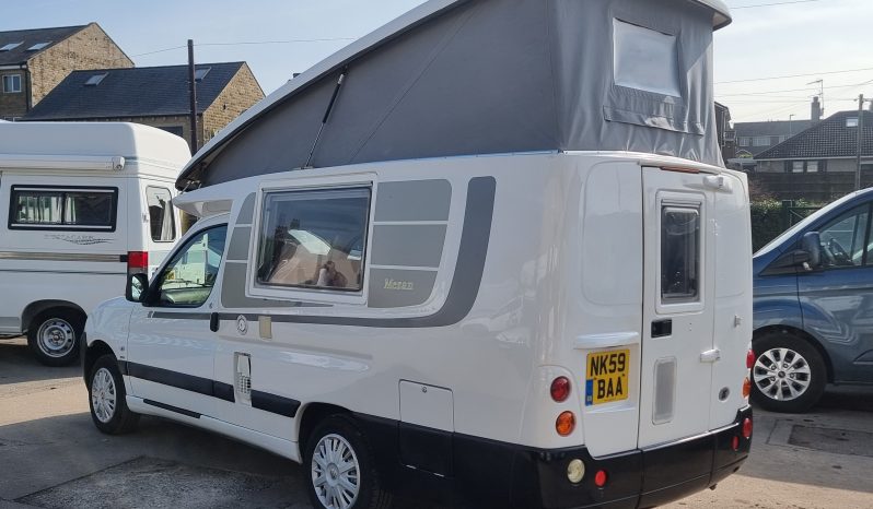 
								2009 Auto-Sleeper Mezan 2 Berth Pop Top Motorhome Camper Van Peugeot Partner full									
