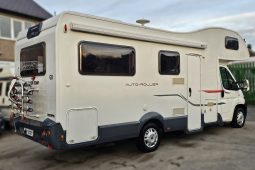 
										2008 FIAT ROLLERTEAM AUTO-ROLLER 746 6 Berth Coach Built Motorhome *Awning* *Bike Rack* full									