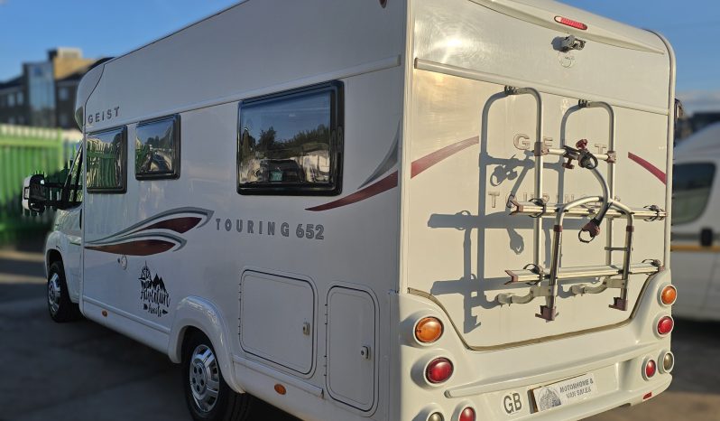 
								2007 FIAT DUCATO Geist Touring 652 4 Berth Low Profile Motorhome *Bike Rack* full									