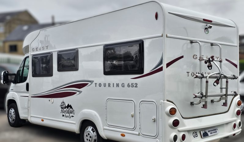 
								2007 FIAT DUCATO Geist Touring 652 4 Berth Low Profile Motorhome *Bike Rack* full									