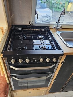 
										Swift Sundance 590RL 4 Berth Coachbuilt Motorhome Fiat Ducato – Rear Lounge full									