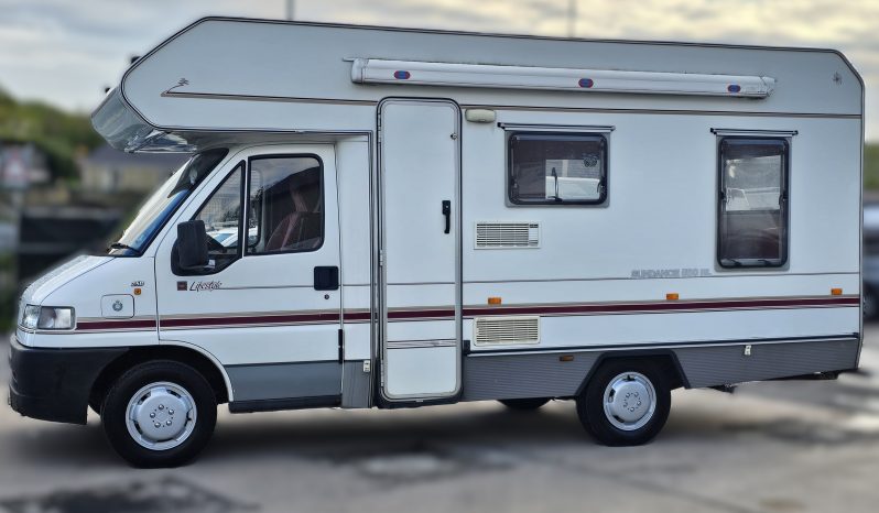 
								Swift Sundance 590RL 4 Berth Coachbuilt Motorhome Fiat Ducato – Rear Lounge full									