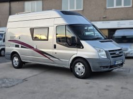 La Strada Pronto Ford Transit 2 Berth Hightop Camper Van – Shower & Toilet